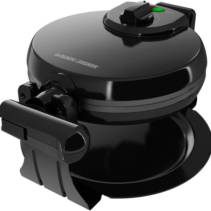 Wafflera Black&Decker WM1000B Giratoria 800W Negra