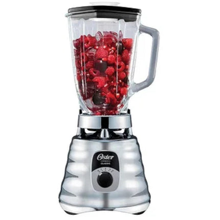 Licuadora clásica Oster® BLST4655-013 cromada de 3 velocidades