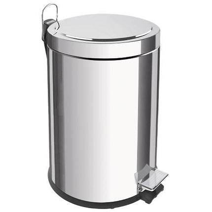 Bote de Basura Tramontina 94538105 Acero Inoxidable con Pedestal 5 Lit