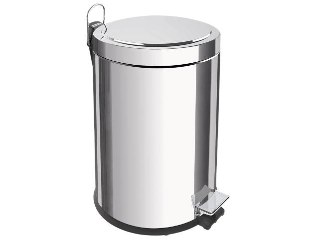 Bote de Basura Tramontina 94538105 Acero Inoxidable con Pedestal 5 Lit