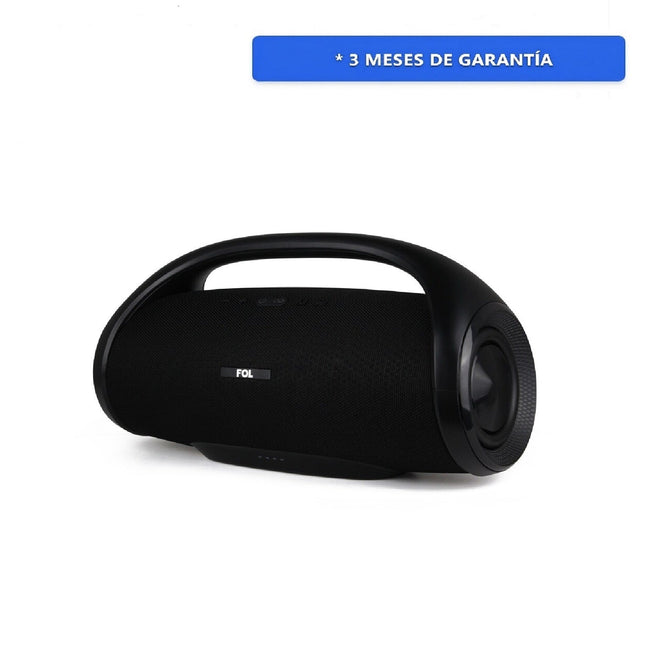 Bocina Portátil FOL R 206 FS-R206 Recargable Bluetooth Negra