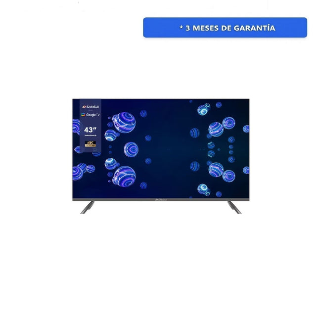 Pantalla Sansui SMX43VAUG Google TV 43 pulgadas 4K