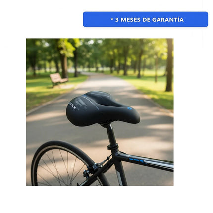 Asiento Sillin Bicicleta Cojín Suave, Impermeable, Prostátic
