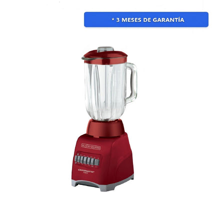 Licuadora Black & Decker BL1000RG 10 Vel Jarra De Vidrio