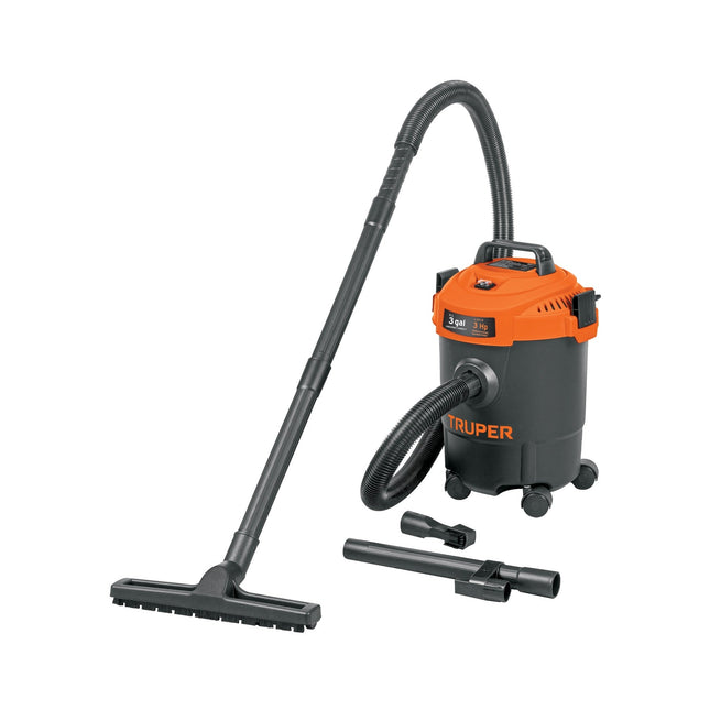 Aspiradora Truper ASP-03N Seco-mojado 3 Gal 3 Hp 127 V Negro