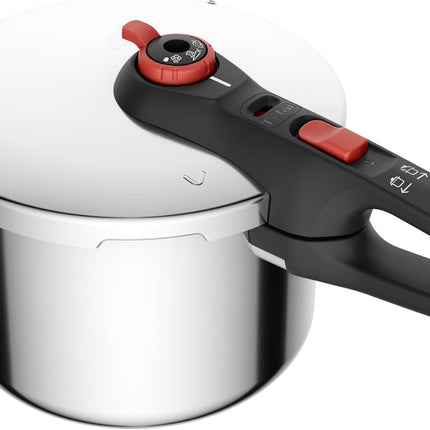 Olla T-fal P2584403 Secure Click 6L MX máxima seguridad con su Indicador
