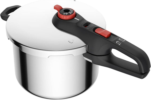 Olla T-fal P2584403 Secure Click 6L MX máxima seguridad con su Indicador