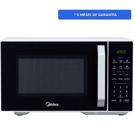 Horno de Microondas Midea MMDX11S2BW 1.1 Pies Cúbicos 31L Talent Negro y Blanco