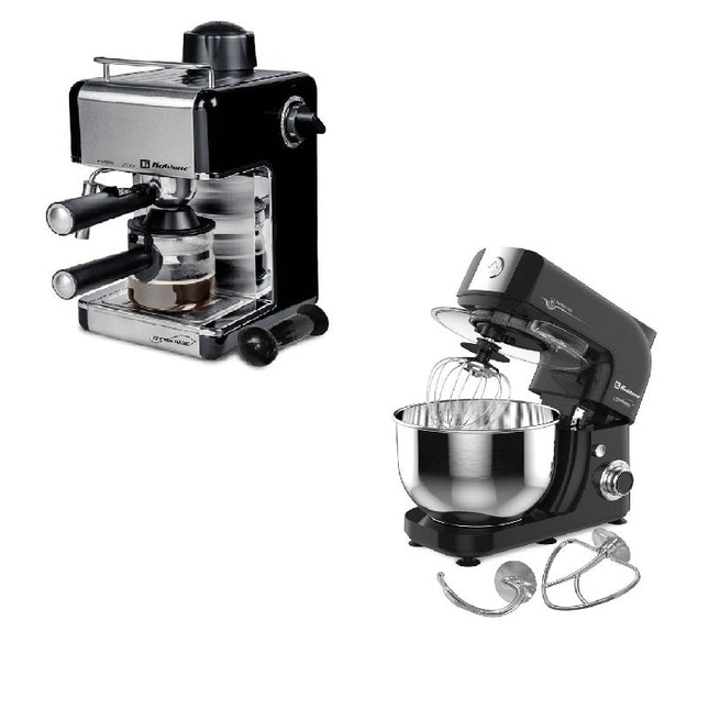 COMBO Batidora Koblenz BPKM-800 de pedestal 6 Vel Tazón 4.8 L + Cafetera CKM-650-EIN para 4 Tazas