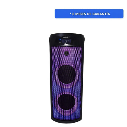 Bocina Aiwa AWPOK7D Bocina Bluetooth 300W, Negro