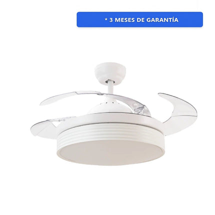 VENTILADOR MASTERFAN VDPICLBL42 42" DE TECHO PIATTO C/LUZ BLANCO