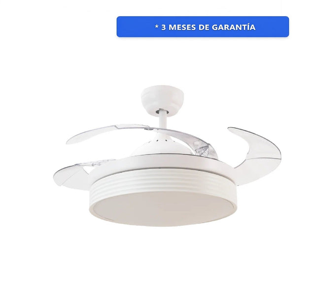 VENTILADOR MASTERFAN VDPICLBL42 42" DE TECHO PIATTO C/LUZ BLANCO