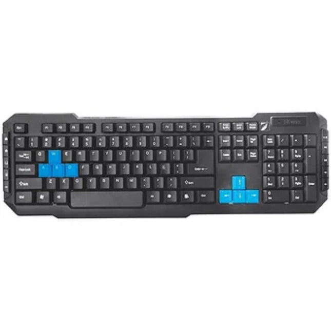 Teclado Mitzu 18-8393 Inalámbrico Green Leaf Multimedia 2.4G