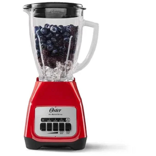 Licuadora Oster BLSTKAG RPB Rojo 4 vel Vaso de vidrio