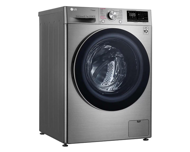 Lavasecadora LG Digital WD12WVC4S6SYP 12kg / 7kg Acero Inoxidable