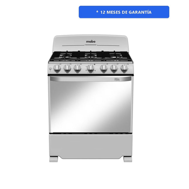 Estufa Mabe EM7647BFIS0 de Piso 76 cm (30 pulgadas) Plata Mercury