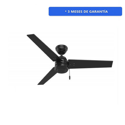 Ventilador de Techo Hunter Cassius 59264 3 Vel 52"Negro