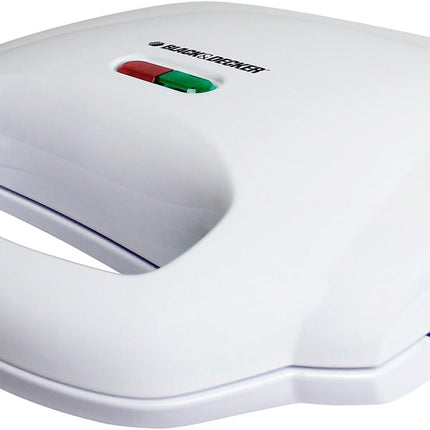 Sandwichera Black + Decker SM1000W para 2 Porciones