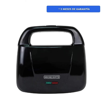 Wafflera Black & Decker WM120B negra