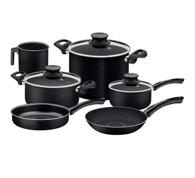 Bateria Tramontina 28599053 Paris 9 Piezas Negra