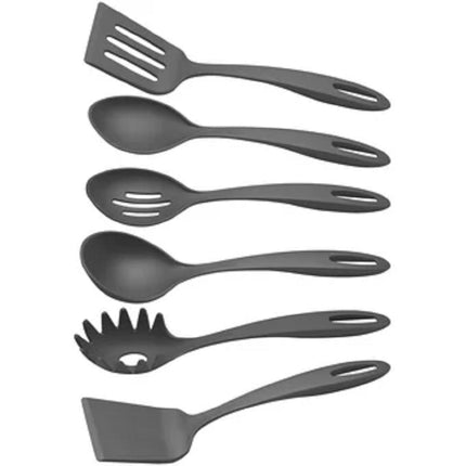 Juego de Utensilios Tramontina 25199609 Ability Nylon Grafito 6 Pzs
