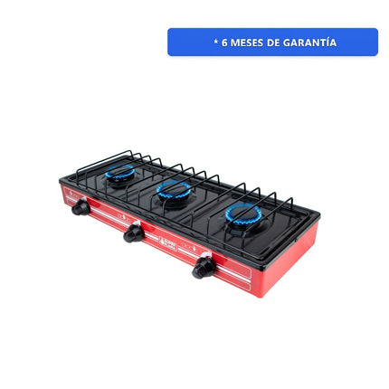 Parrilla de gas Super flama 3Q