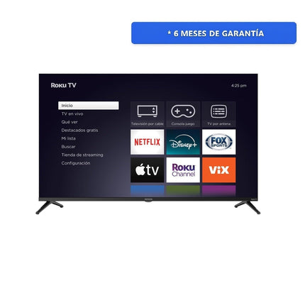 Pantalla 43 Pulgadas Aiwa AW43B4SMRK Roku TV FHD