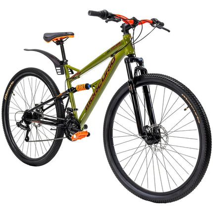 Bicicleta Mercurio Kaizer Dh 21 Velocidades Rodada 29 Color Verde Tamaño Del Cuadro M