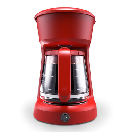 Cafetera Oster BVSTDCS12RN de 12 Tazas, con Filtro Permanente Rojo