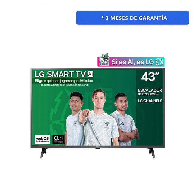 Pantalla LG 43LR671C0SA 43 Pulgadas Full HD LG Smart TV LED