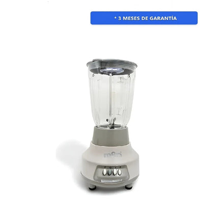 Licuadora  MAN  LPP-1010 Vaso Plástico 3 Vel  Blanca