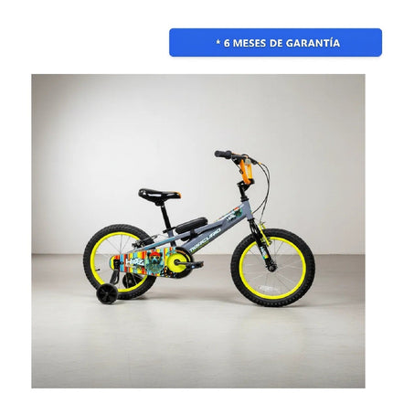 Bicicleta Mercurio Hertz Bocina Con Bluetooth Rodada 16