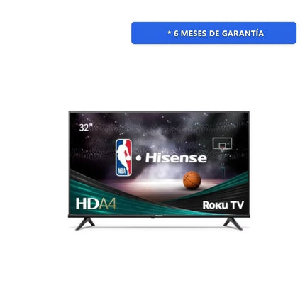 Pantalla Hisense 32A4NR Smart TV de 32'' HD LED Vidaa HDMI