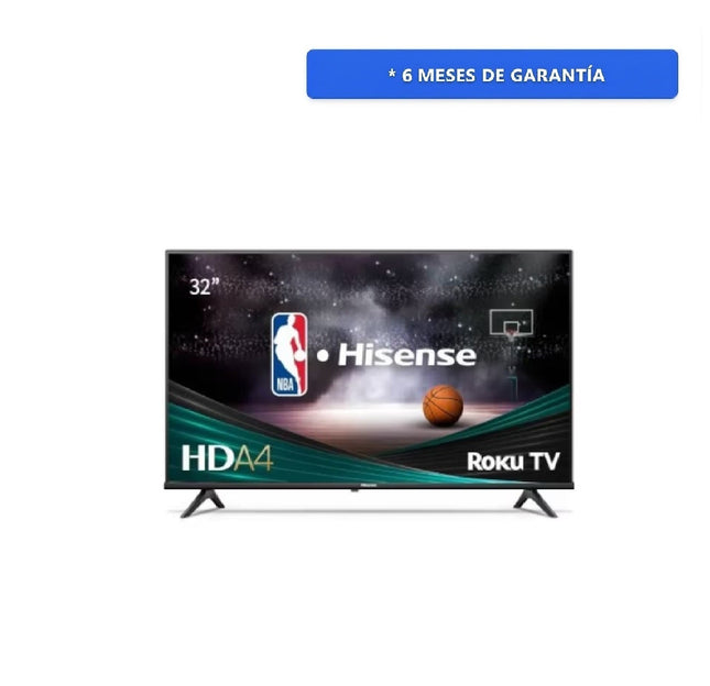 Pantalla Hisense 32A4NR Smart TV de 32'' HD LED Vidaa HDMI