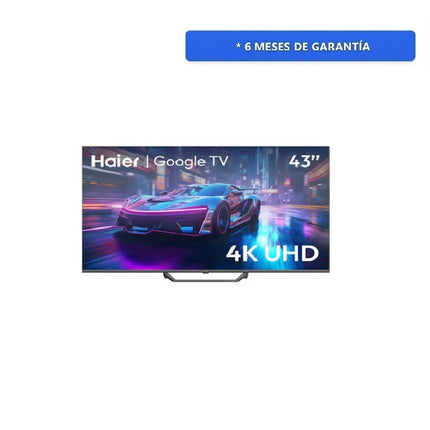 Pantalla Haier H43S80FUX 43''Google Tv 4k Uhd