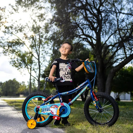 Bicicleta Infantil Mercurio Spyro R16'' 1v Azul Marino