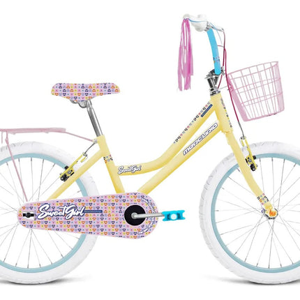 Bicicleta Mercurio Sweetgirl Rodada 20 Acero Cubrecadena