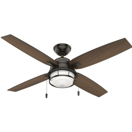 Ventilador de Techo Hunter 59214 con Control Remoto Bronce, 52''