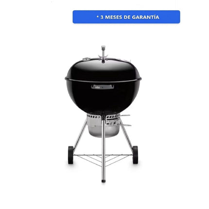 Asador de Carbon Weber 14401001 Original Kettle Premium 22 pulgadas Negro