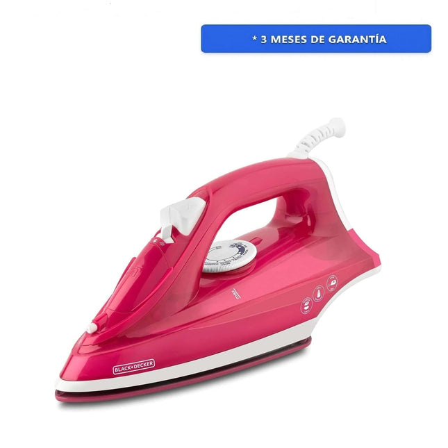 Plancha Black and Decker IRBD302 Rojo
