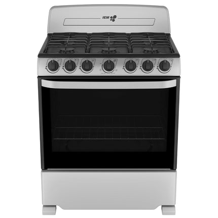 Estufa IEM Mercury EI3520BAPS1 de piso de 76cm Plata