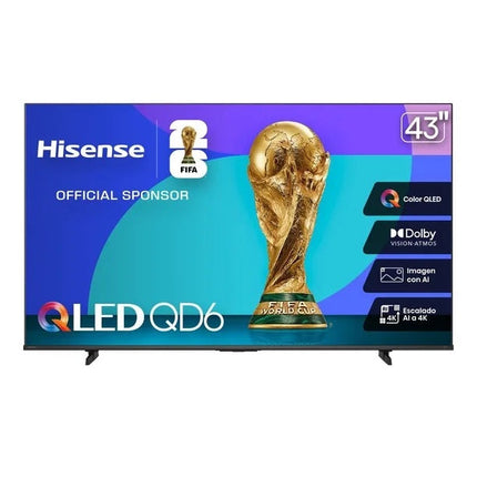 Pantalla Hisense 43QD6QV 43" Vidaa QLED 4K Smart TV