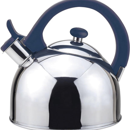 Tetera Magefesa  Acacia Azul 2 litros Acero Inoxidable plata