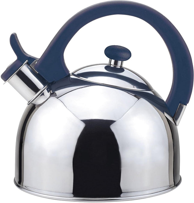 Tetera Magefesa  Acacia Azul 2 litros Acero Inoxidable plata