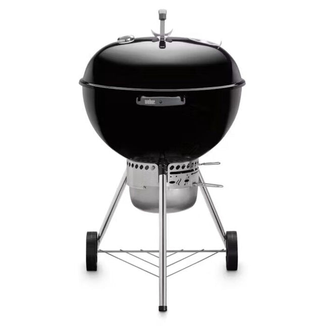 Asador de Carbon Weber 14401001 Original Kettle Premium 22 pulgadas Negro