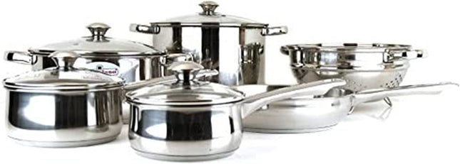 Batería Magefesa Vesta 01BXVESTA10 acero inoxidable 10 piezas