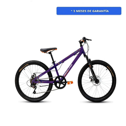 Bicicleta Mountain Bike Mercurio Seven 24 2026 Purpura