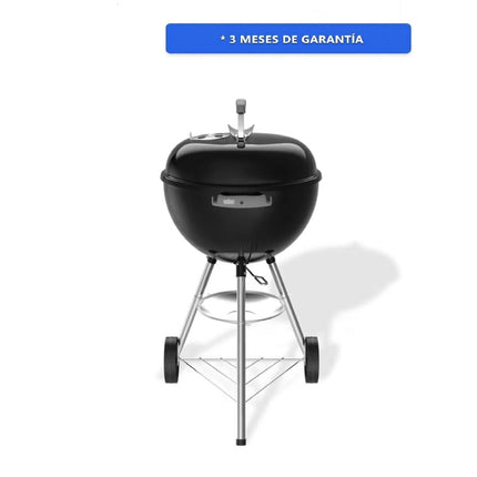 Asador de Carbon Weber 441001 Original Kettle 18 pulgadas Negro