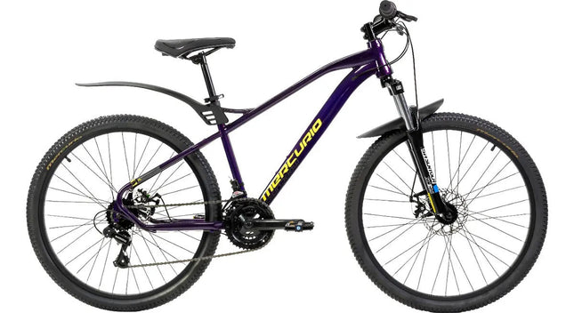 Bicicleta De Montaña Mercurio Kaizer R26'' Color Purpura 21v Violeta Oscuro