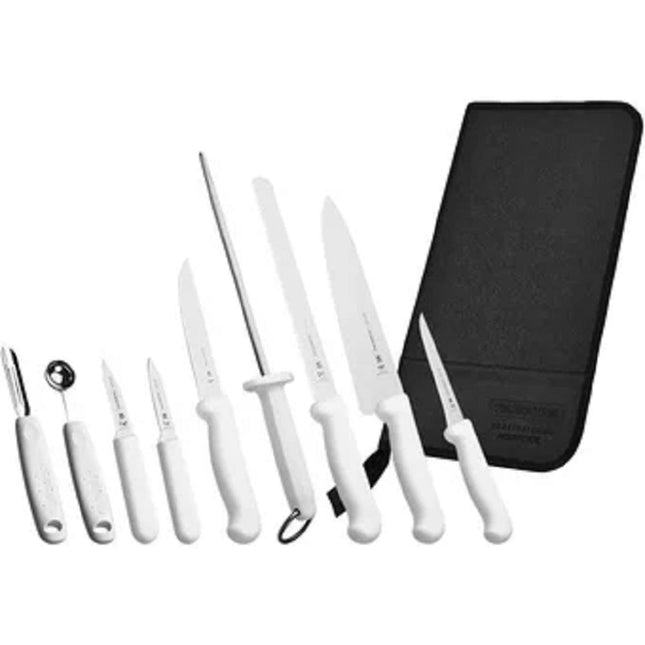 Cuchillos Tramontina 32200600 Chef estudiantes Master 10 piezas Blanco